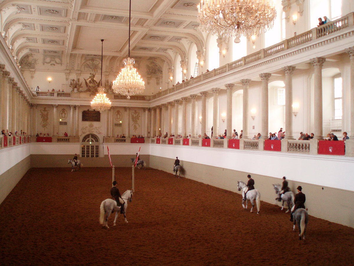 Spanish Riding School in Vienna Austria