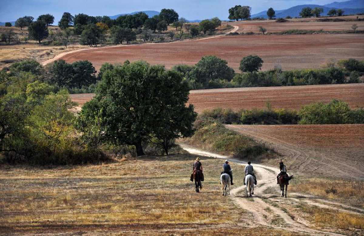 Équitation sur la Sredna