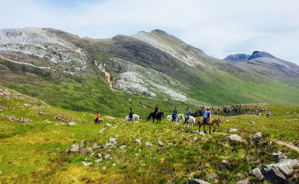 Route à cheval Écosse