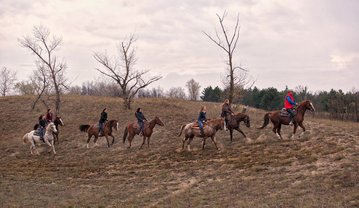 Route à cheval Hongrie