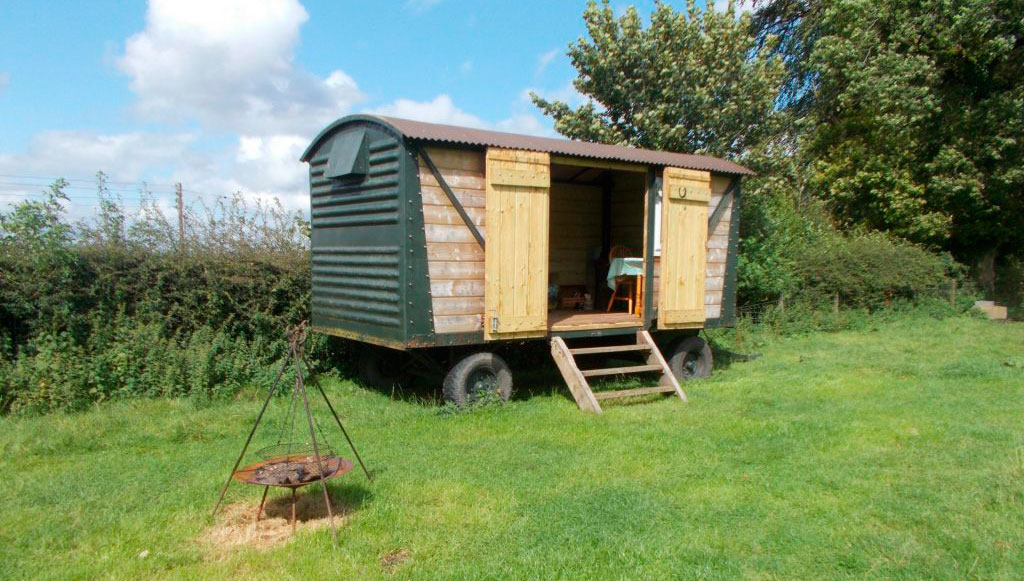 England shepherd hut