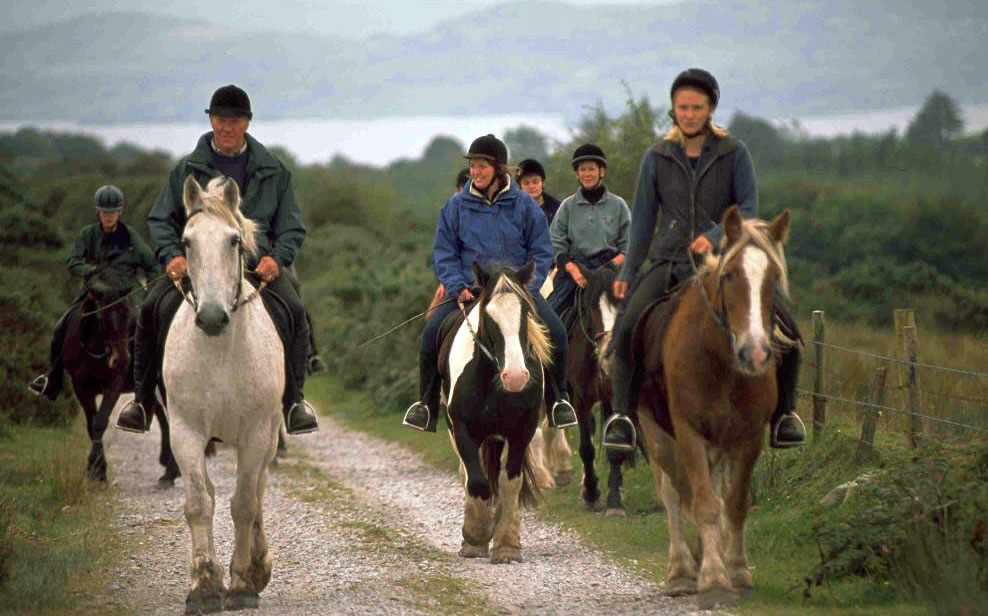 Trlande Route à cheval