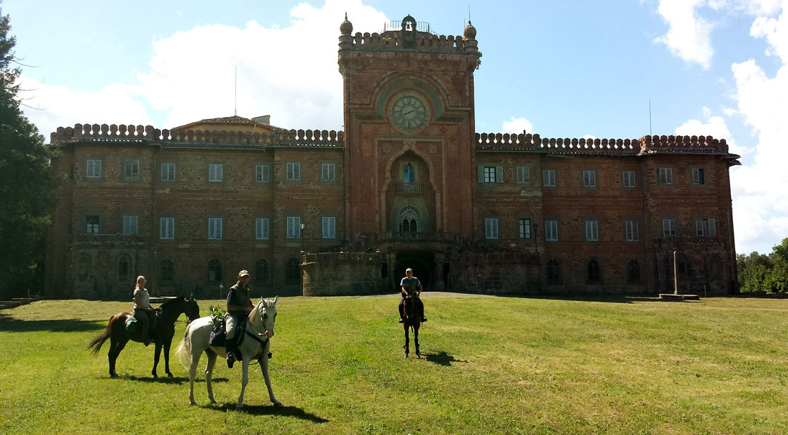 Horse route with tasting