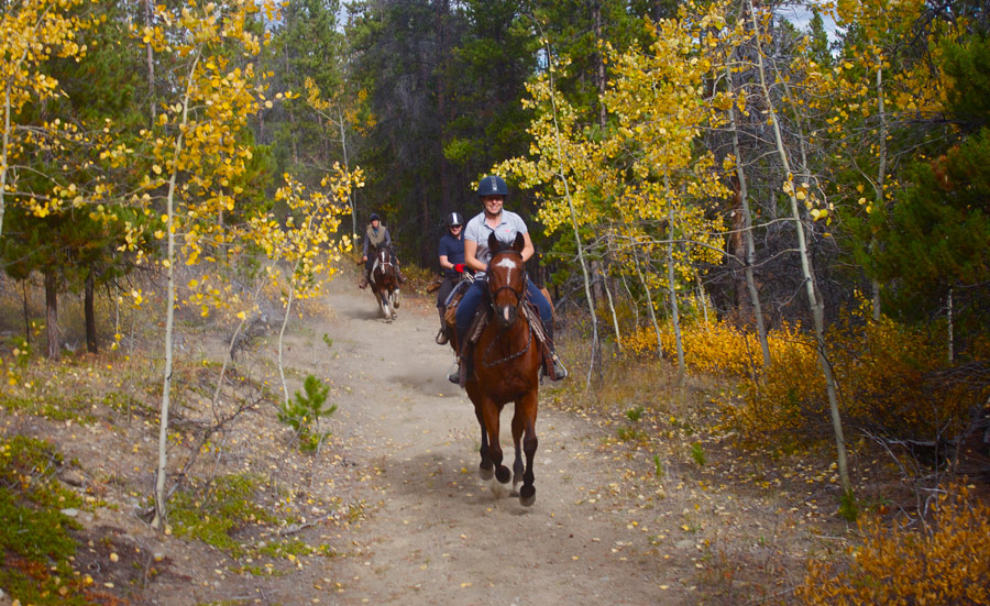 Ruta a caballo Columbia Británica