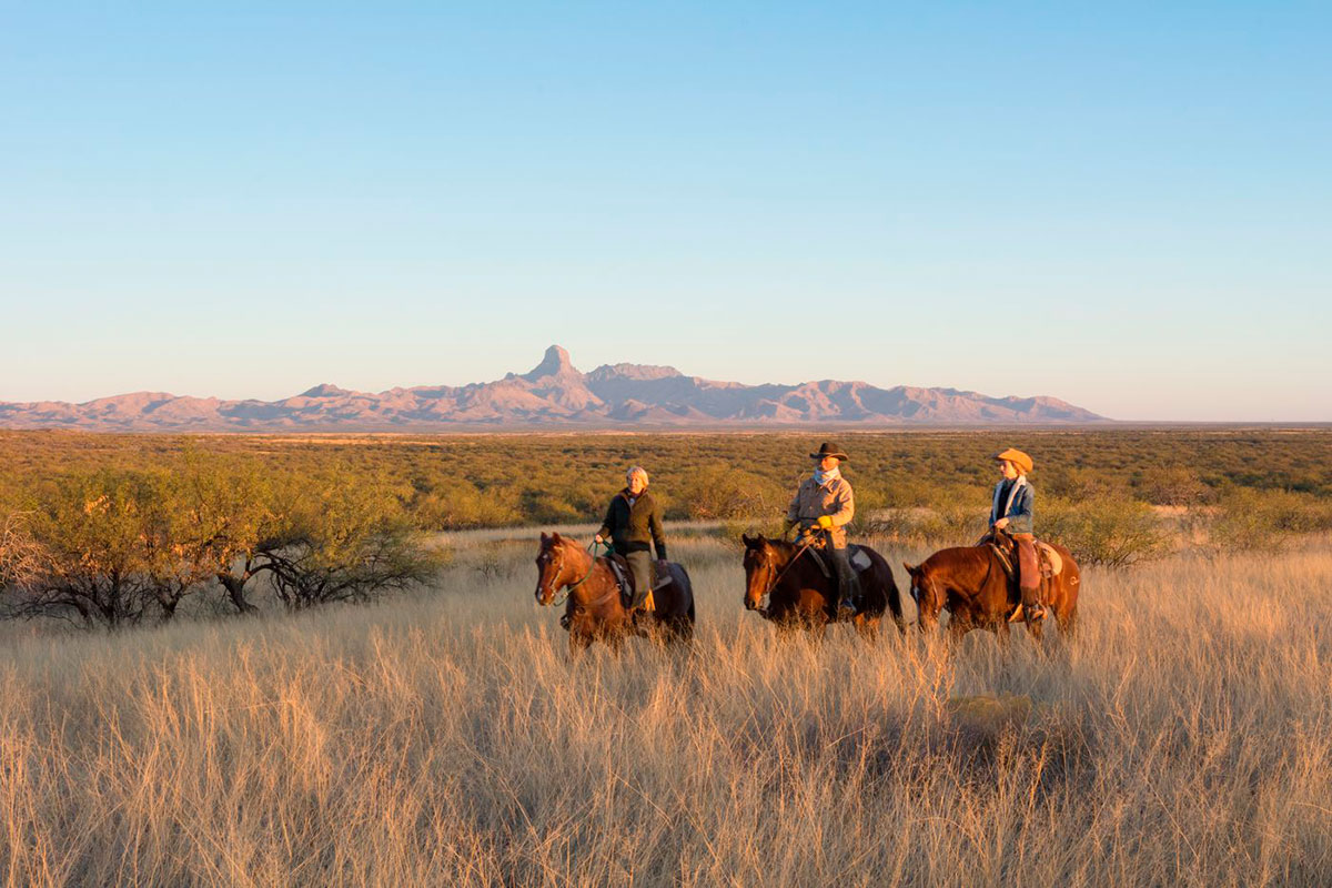 Ruta a caballo Arizona Hacienda Ranch