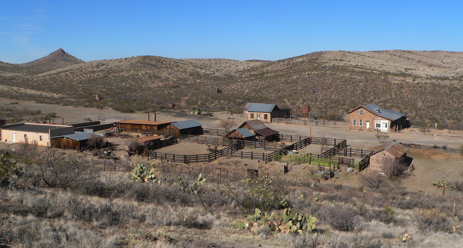 Ranch dans l'état du Nouveau-Mexique