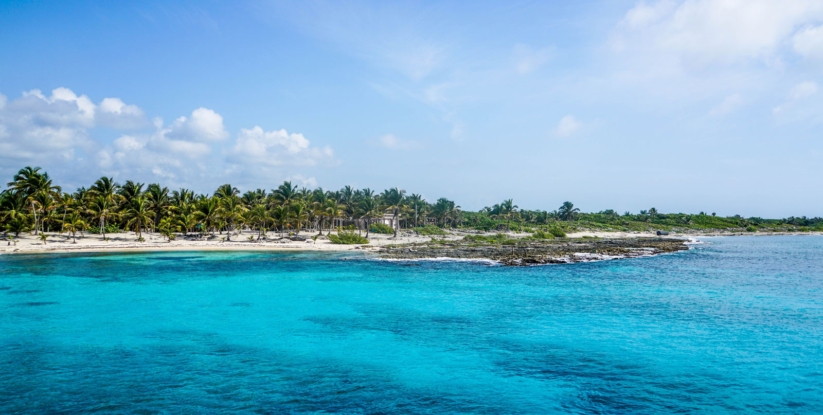 Paradise beaches of the Caribbean