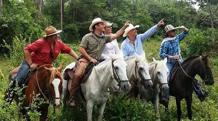 Route à cheval Colombie
