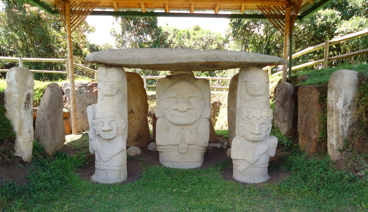 San Agustin Archeological park