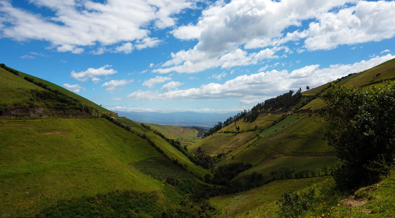 Paysage des Andes