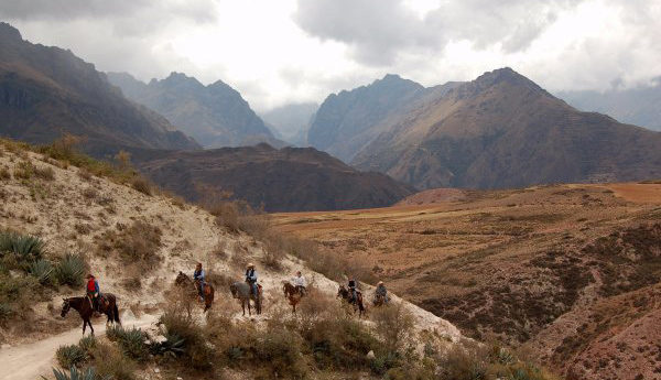 Route through the Sacred Valley
