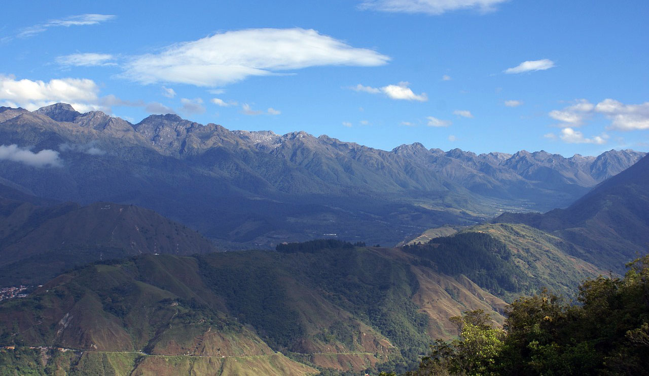 Andes mountains Venezuela