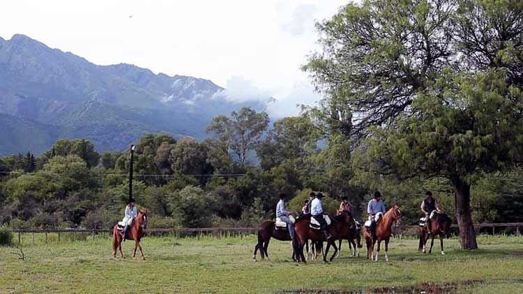 Traslasierra-Tal zu Pferd